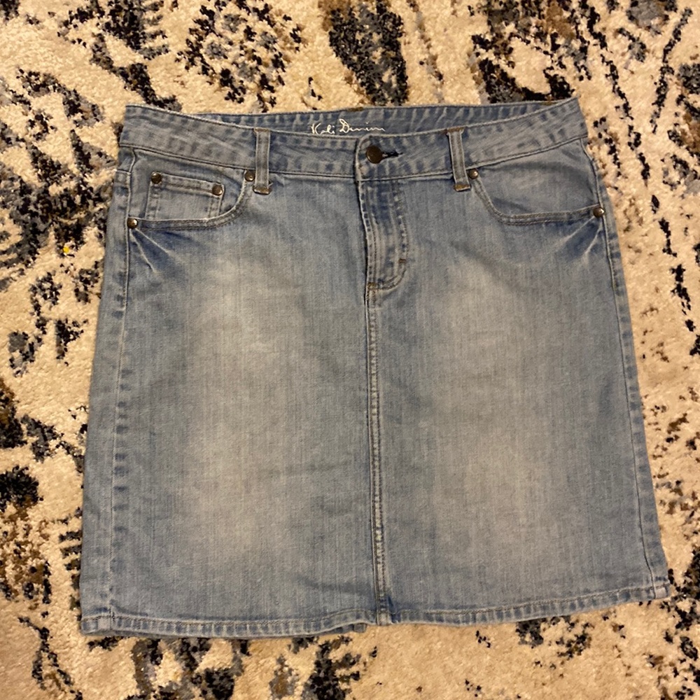 Size 13 denim skirt